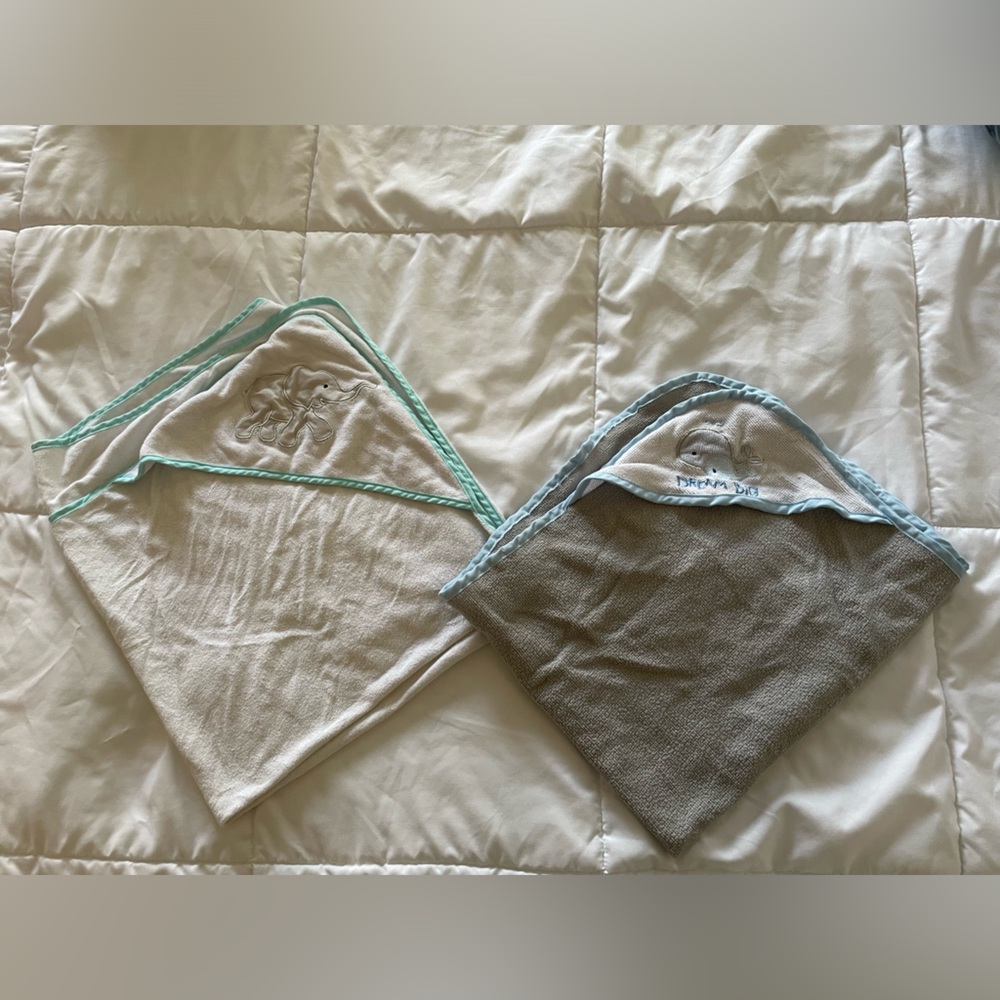 Baby bath towel bundle